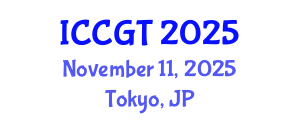 International Conference on Combinatorics and Graph Theory (ICCGT) November 11, 2025 - Tokyo, Japan