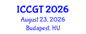 International Conference on Combinatorics and Graph Theory (ICCGT) August 23, 2026 - Budapest, Hungary