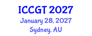 International Conference on Combinatorics and Graph Theory (ICCGT) January 28, 2027 - Sydney, Australia International Conference on Combinatorics and Graph Theory (ICCGT) January 28, 2027 - Sydney, Australia