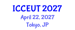 International Conference on Combustion, Energy Utilisation and Thermodynamics (ICCEUT) April 22, 2027 - Tokyo, Japan International Conference on Combustion, Energy Utilisation and Thermodynamics (ICCEUT) April 22, 2027 - Tokyo, Japan