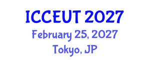 International Conference on Combustion, Energy Utilisation and Thermodynamics (ICCEUT) February 25, 2027 - Tokyo, Japan International Conference on Combustion, Energy Utilisation and Thermodynamics (ICCEUT) February 25, 2027 - Tokyo, Japan