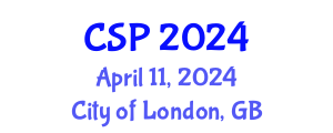 International Conference on Combustion Science and Processes (CSP) April 11, 2024 - City of London, United Kingdom