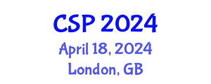 International Conference on Combustion Science and Processes (CSP) April 18, 2024 - London, United Kingdom