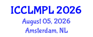 International Conference on Commercial Law, Media and Public Law (ICCLMPL) August 05, 2026 - Amsterdam, Netherlands