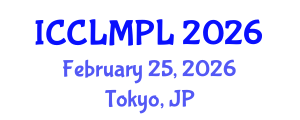 International Conference on Commercial Law, Media and Public Law (ICCLMPL) February 25, 2026 - Tokyo, Japan