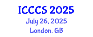 International Conference on Communication and Cultural Sciences (ICCCS) July 26, 2025 - London, United Kingdom