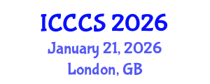 International Conference on Communication and Cultural Sciences (ICCCS) January 21, 2026 - London, United Kingdom