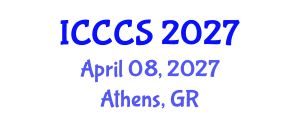 International Conference on Communication and Cultural Sciences (ICCCS) April 08, 2027 - Athens, Greece International Conference on Communication and Cultural Sciences (ICCCS) April 08, 2027 - Athens, Greece
