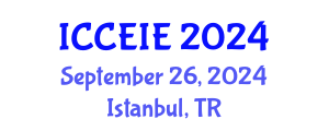 International Conference on Communication and Electronic Information Engineering (ICCEIE) September 26, 2024 - Istanbul, Turkey