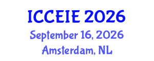 International Conference on Communication and Electronic Information Engineering (ICCEIE) September 16, 2026 - Amsterdam, Netherlands