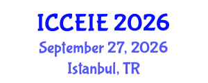 International Conference on Communication and Electronic Information Engineering (ICCEIE) September 27, 2026 - Istanbul, Turkey