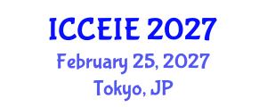 International Conference on Communication and Electronic Information Engineering (ICCEIE) February 25, 2027 - Tokyo, Japan International Conference on Communication and Electronic Information Engineering (ICCEIE) February 25, 2027 - Tokyo, Japan