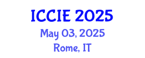 International Conference on Communication and Information Engineering (ICCIE) May 03, 2025 - Rome, Italy