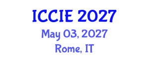 International Conference on Communication and Information Engineering (ICCIE) May 03, 2027 - Rome, Italy International Conference on Communication and Information Engineering (ICCIE) May 03, 2027 - Rome, Italy