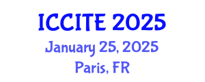 International Conference on Communication and Information Technology and Engineering (ICCITE) January 25, 2025 - Paris, France