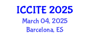 International Conference on Communication and Information Technology and Engineering (ICCITE) March 04, 2025 - Barcelona, Spain