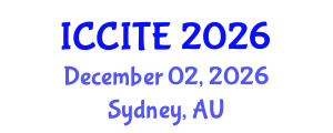 International Conference on Communication and Information Technology and Engineering (ICCITE) December 02, 2026 - Sydney, Australia International Conference on Communication and Information Technology and Engineering (ICCITE) December 02, 2026 - Sydney, Australia