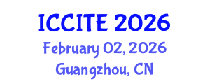 International Conference on Communication and Information Technology and Engineering (ICCITE) February 02, 2026 - Guangzhou, China International Conference on Communication and Information Technology and Engineering (ICCITE) February 02, 2026 - Guangzhou, China