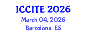 International Conference on Communication and Information Technology and Engineering (ICCITE) March 04, 2026 - Barcelona, Spain