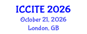 International Conference on Communication and Information Technology and Engineering (ICCITE) October 21, 2026 - London, United Kingdom