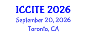 International Conference on Communication and Information Technology and Engineering (ICCITE) September 20, 2026 - Toronto, Canada