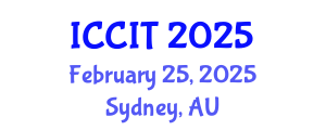 International Conference on Communication and Information Technology (ICCIT) February 25, 2025 - Sydney, Australia
