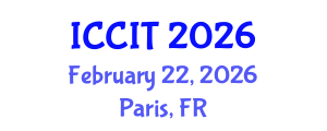 International Conference on Communication and Information Technology (ICCIT) February 22, 2026 - Paris, France