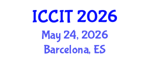 International Conference on Communication and Information Technology (ICCIT) May 24, 2026 - Barcelona, Spain