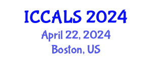 International Conference on Communication and Linguistics Studies (ICCALS) April 22, 2024 - Boston, United States