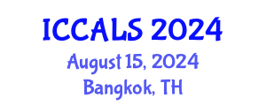 International Conference on Communication and Linguistics Studies (ICCALS) August 15, 2024 - Bangkok, Thailand