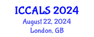 International Conference on Communication and Linguistics Studies (ICCALS) August 22, 2024 - London, United Kingdom