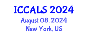 International Conference on Communication and Linguistics Studies (ICCALS) August 08, 2024 - New York, United States