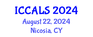 International Conference on Communication and Linguistics Studies (ICCALS) August 22, 2024 - Nicosia, Cyprus