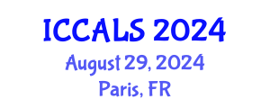 International Conference on Communication and Linguistics Studies (ICCALS) August 29, 2024 - Paris, France