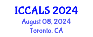 International Conference on Communication and Linguistics Studies (ICCALS) August 08, 2024 - Toronto, Canada