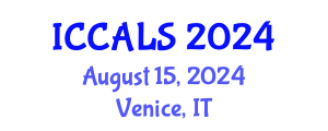 International Conference on Communication and Linguistics Studies (ICCALS) August 15, 2024 - Venice, Italy