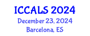 International Conference on Communication and Linguistics Studies (ICCALS) December 23, 2024 - Barcelona, Spain