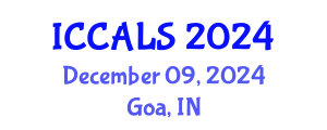 International Conference on Communication and Linguistics Studies (ICCALS) December 09, 2024 - Goa, India