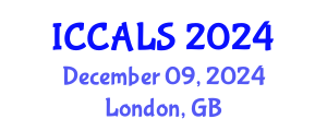 International Conference on Communication and Linguistics Studies (ICCALS) December 09, 2024 - London, United Kingdom