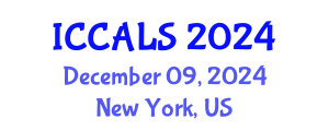 International Conference on Communication and Linguistics Studies (ICCALS) December 09, 2024 - New York, United States