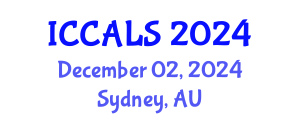 International Conference on Communication and Linguistics Studies (ICCALS) December 02, 2024 - Sydney, Australia