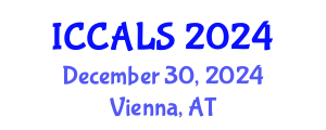 International Conference on Communication and Linguistics Studies (ICCALS) December 30, 2024 - Vienna, Austria