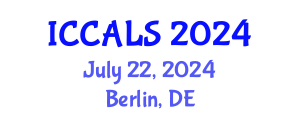 International Conference on Communication and Linguistics Studies (ICCALS) July 22, 2024 - Berlin, Germany