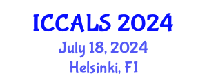 International Conference on Communication and Linguistics Studies (ICCALS) July 18, 2024 - Helsinki, Finland