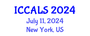 International Conference on Communication and Linguistics Studies (ICCALS) July 11, 2024 - New York, United States