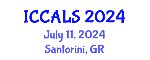 International Conference on Communication and Linguistics Studies (ICCALS) July 11, 2024 - Santorini, Greece