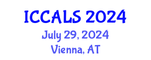 International Conference on Communication and Linguistics Studies (ICCALS) July 29, 2024 - Vienna, Austria