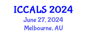 International Conference on Communication and Linguistics Studies (ICCALS) June 27, 2024 - Melbourne, Australia