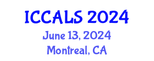 International Conference on Communication and Linguistics Studies (ICCALS) June 13, 2024 - Montreal, Canada