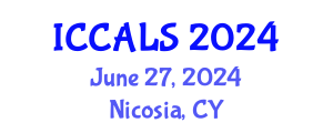 International Conference on Communication and Linguistics Studies (ICCALS) June 27, 2024 - Nicosia, Cyprus